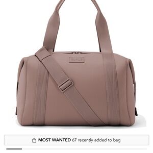 DAGNE DOVER LANDON CARRYALL LARGE Brown Tote Bag